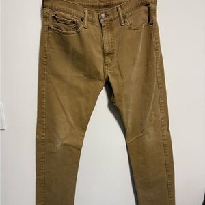 Levi's Men's Brown Skinny Jeans